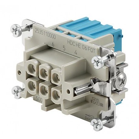 CONECTOR INDUSTRIAL WEIDMÜLLER HDC HEMBRA6 FQT