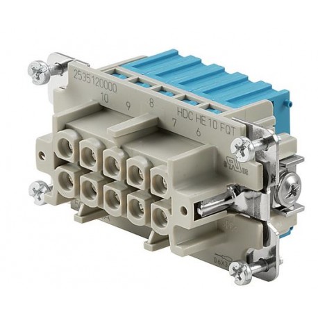 CONNECTOR INDUSTRIAL WEÏDMULLER HDC HE10FQT HEMBRA