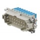 CONECTOR INDUSTRIAL WEIDMÜLLER HDC HE16MQT MACHO