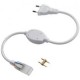 Enchufe conexión tira LED ALVERLAMP 220V