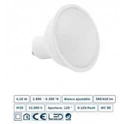 Lámpara L-GU10 RGBCCT-WIFI