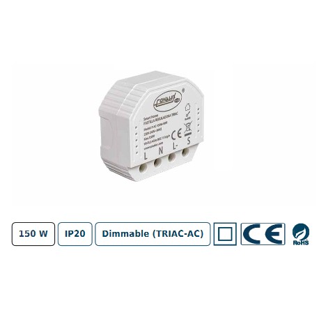 Lámpara E-27 9W RGB+CCT WIFI