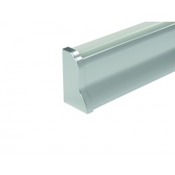 Perfil rodapié Led aluminio