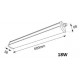Pantalla estanca IP65 LED CONALUX