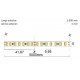 Tira Led Conalux ultrafina 10W