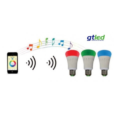 Lámpara RGB led SMART GTLED (IOS-Android)