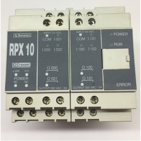RELÉ SEGURIDAD CROUZET RPX 10 SYRELEC
