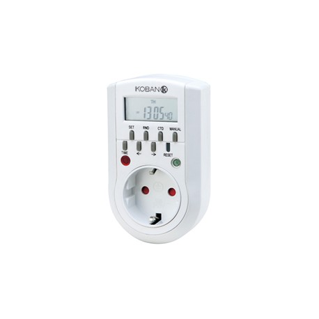 Interruptor programador digital semanal KOBAN