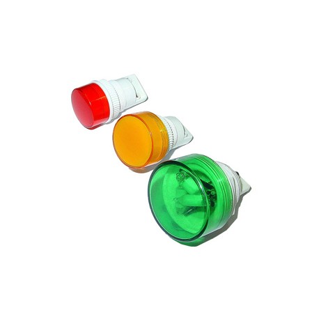 PILOTO LED DECSA SERIE FRONTAL PLANO Ø22