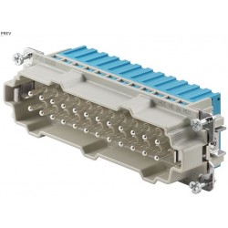 CONECTOR INDUSTRIAL WEIDMÜLLER HDC HE24MQT MACHO