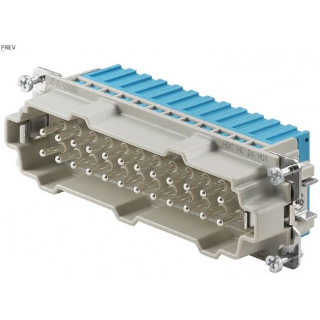 CONECTOR INDUSTRIAL WEIDMÜLLER HDC HE24MQT MACHO